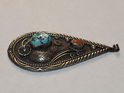Dorothy Secatero Sterling Silver Hand Made Navajo Turquoise