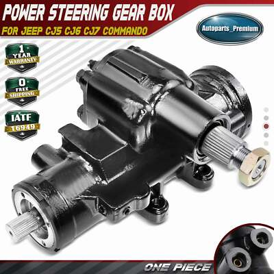 #ad Power Steering Gear box for Jeep CJ5 1972 1979 CJ6 1972 1975 CJ7 Commando DJ5 $283.58
