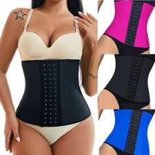 Fajas Colombianas Reductoras Y Moldeadoras para Mujer Latex Shaper Waist Trainer