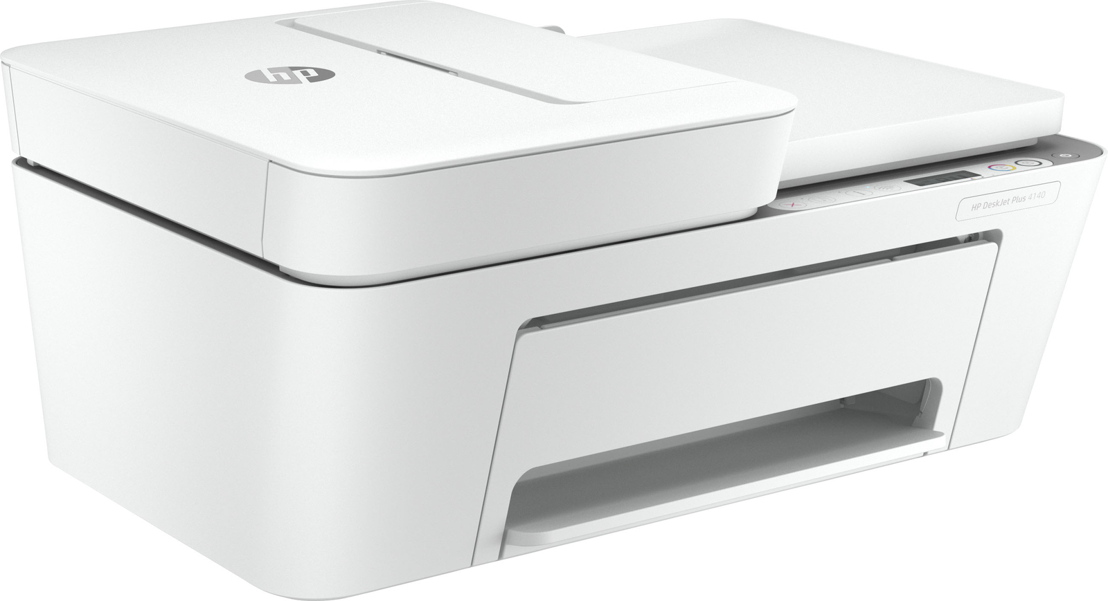 HP DeskJet Plus 4140 Wireless AllInOne Inkjet Printer White eBay