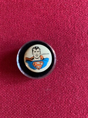 1945, SUPERMAN, Kellogg's ''PEP'' Pin (Scarce / Vintage)