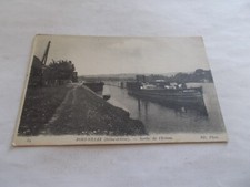 78  PORT VILLEZ  YVELINES PENICHE LA NORD OUEST A LA SORTIE DE L ECLUSE ANIMEES