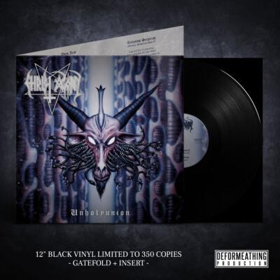 CHRIST AGONY - Unholyunion - LP (ltd.350) - BLACK/ DARK METAL