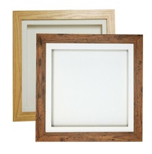3D Deep Box Frame Range Picture Photo Frame Display Various Sizes 12x12 A4 Oak