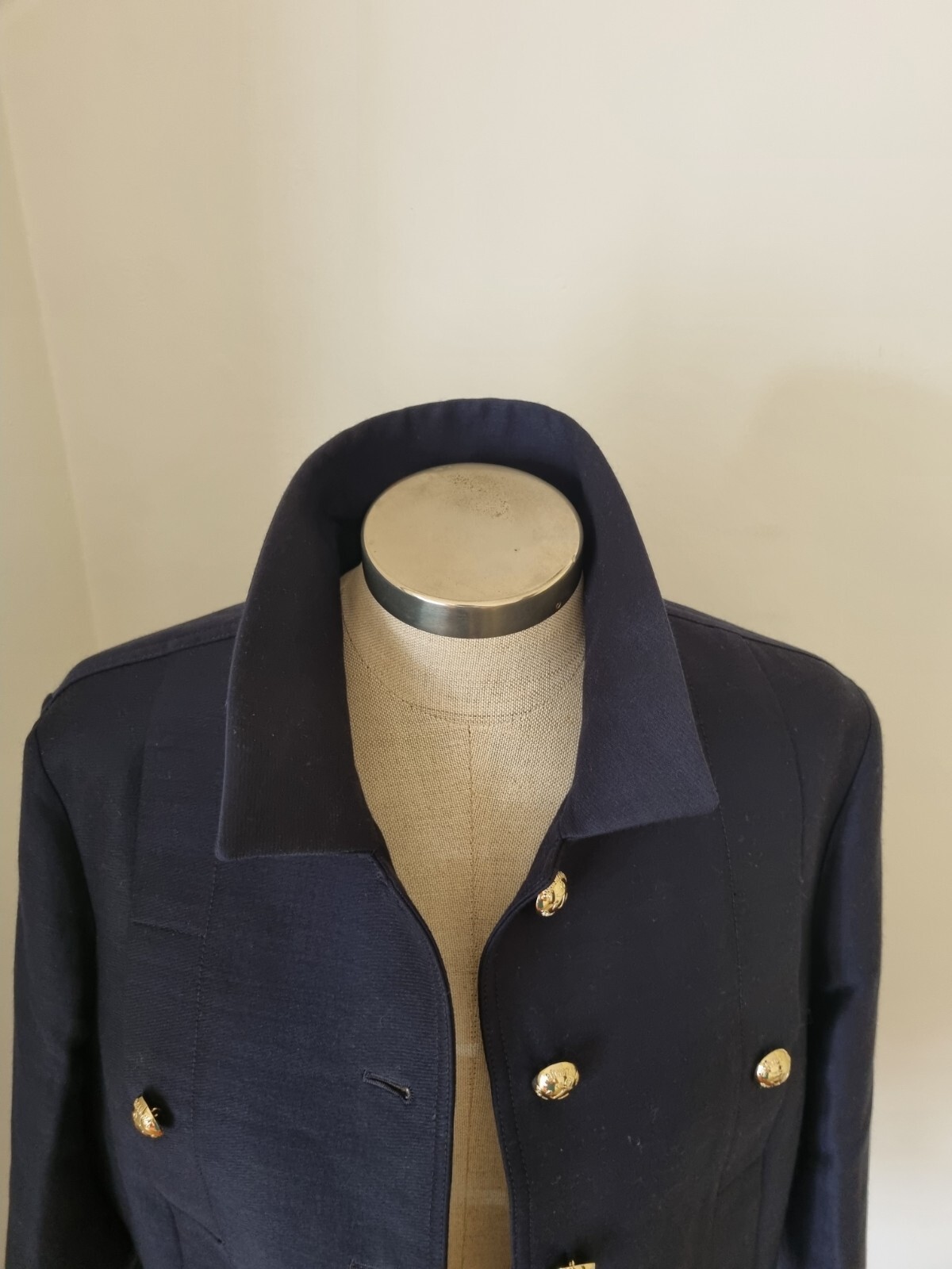 BNWT € 3700 Auth CHRISTIAN DIOR Cropped Jacket Blazer 44 IT 8 US Wool & Silk image 5