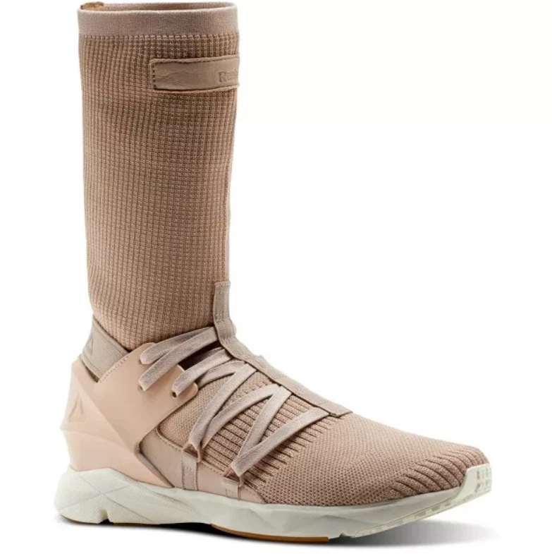 REEBOK SOCK RUNNER CAGED SUPREME UPDATE BASKETS DE COURSE   BEIGE CN2485 HOMMES UK8