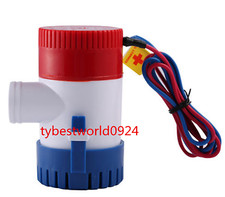 NEW 1pc 12V 1-1/8" 1100 GPH NON AUTOMATIC SUBMERSIBLE BILGE PUMP