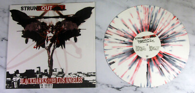 ミュージシャン NOFX/LAGWAGON STRUNG OUT FRENZAL RHOMB Strung Out Blackhawks Over Los Angeles Splatter Vinyl LP NoFX