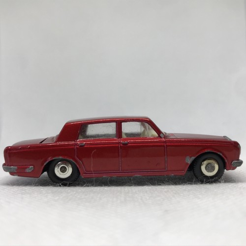 Lesney Matchbox Rolls Royce Silver Shadow No. 24 1969 Red Made In United Kingdom - Picture 4 of 11