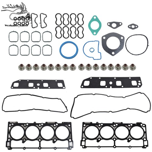 Juego de juntas de culata para camionetas Dodge Ram Magnum Chrysler 300 Jeep 5,7 L VIN 2, D - Imagen 3 de 13