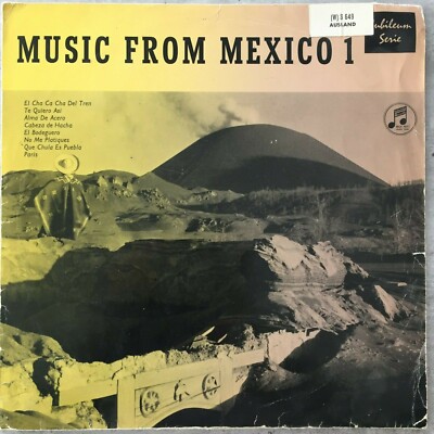 MARIMBA CHIAPAS: Music from Mexico 1 (NL Columbia WS 649 / 10'' / NM)