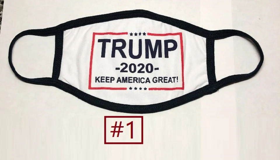Trump 2020 Face Protection MAGA Keep America Great Trump Face Mask Reusable - Image 2 of 4
