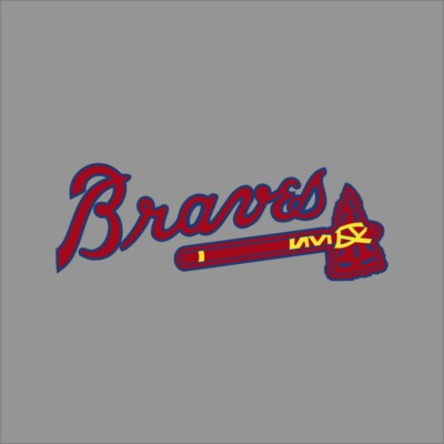 Atlanta Braves MLB Team Pro Sports Vinyl Sticker Decal Car Window Wall