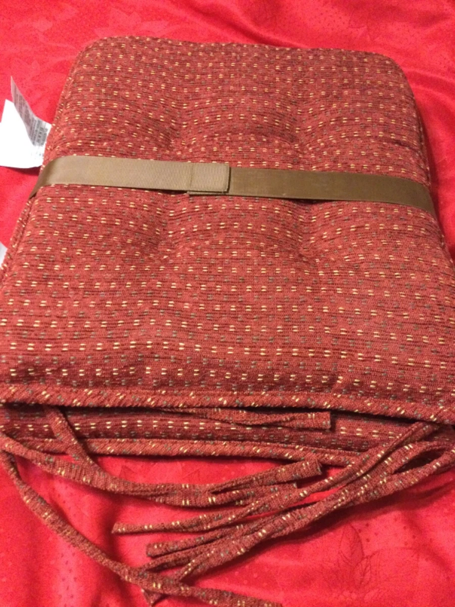 Cracker Barrel Rocking Chair Cushions Set Gripper bottom seat Durable Fabric