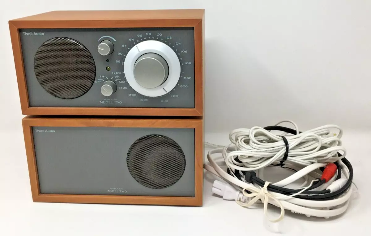 Tivoli Radio Henry Kloss Model Two AM/FM System + R Speaker Tested