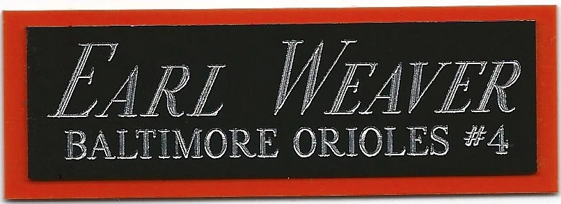 25+ Earl Weaver MLB Original Autographed Items for sale | Updated
