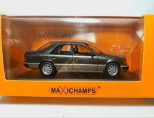 Very RARE!  Mercedes-Benz 230e w124 GREY METALLIC 1:43 Maxichamps