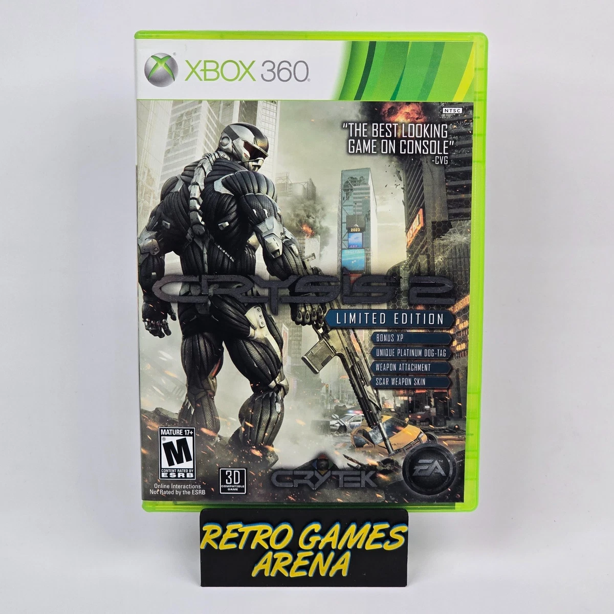 Microsoft Xbox 360 Video Games Crysis 2 for sale | eBay