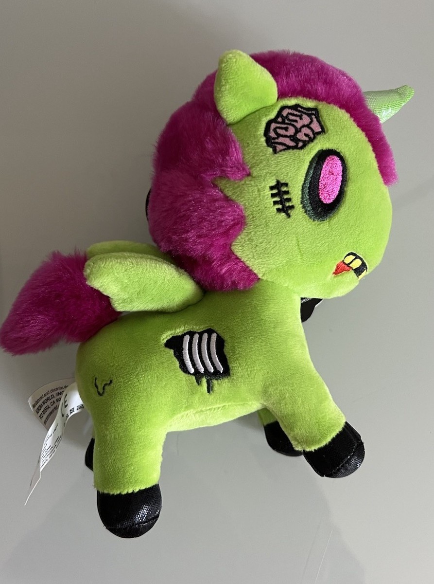 TOKIDOKI Milo Unicorno Zombie Retired Plush - NWT | eBay