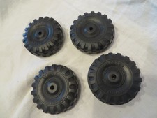Vintage Set of 4 Hubley Toy Truck Rubber Tires 21.00 x 24
