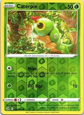 Caterpie 001/264 Common Fusion Strike Pokemon Reverse Holo Near Mint