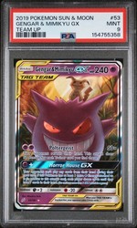 Gengar & Mimikyu GX 53/181 Sun & Moon Team Up Ultra Rare Holo