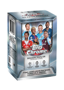 soccer booster box Topps Premier League 2025/26 Debut Edition along with plenty of other color to collect 2019/20 Topps Match Attax Booster