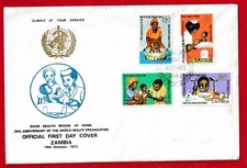 SAMBIA:- 1973 WELTGESUNDHEITSORGANISATION FDC