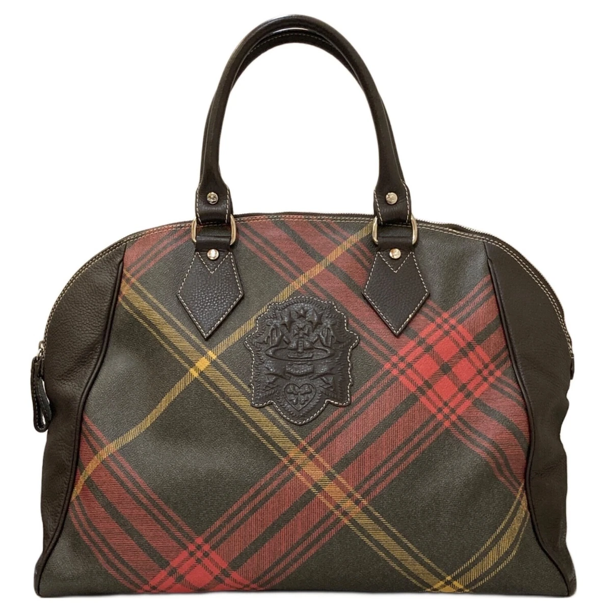 Vivienne Westwood ブラウンバッグ Brown Mini Yasmine Bag by Vivienne Westwood on Sale