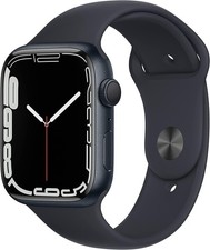 Apple Watch Series 7 45mm Aluminum Case with Sport Band - Midnight