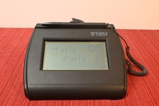 Topaz T-LBK750-BHSB-R SigLite LCD 4x3 Signature Pad - Used