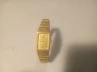 Very clean seiko quartz gold tone womens watch 2520 0810