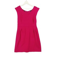 Marc Jacobs MMJ Womens Vibrant Coquette Chic Dress M Electric Magenta Luxury