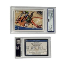 2009-10 Topps #199 Signed Nate Robinson Autographed New York Knicks PSA COA Auto