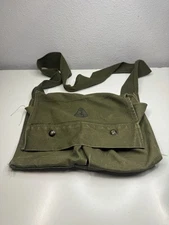 Vintage Claymore Mine Bag Military Supply Bag Army Green With Strap Vietnam?