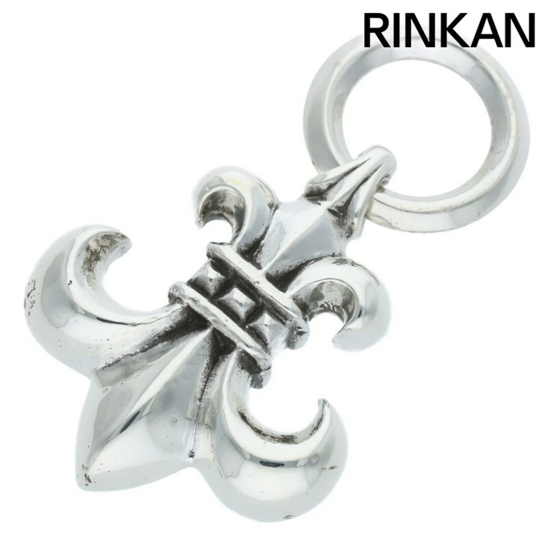 CHROME HEARTS Collana Top Uomo Cromo Cuori BS FLUER F Ciondolo Argento Usatoca823ed0c