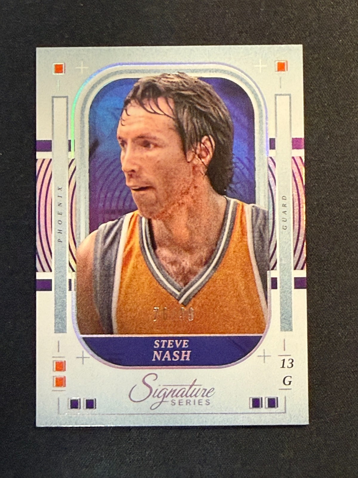 2025-26 Panini Signature Series #71 Steve Nash /99 Silver Parallel