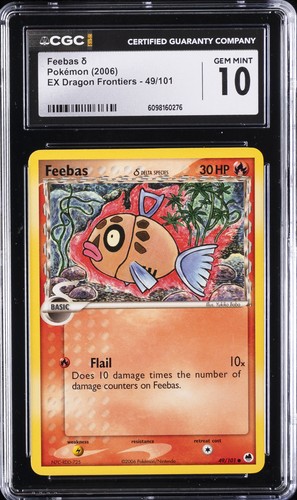 Feebas δ graded CGC 10 for sale on eBay