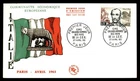 Mayfairstamps France FDC 1963 Mazzini European Economic community Italy First Da