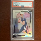 2024 Panini Prizm Silver Prizm Drake Maye #329 PSA 9 Patriots Rookie Football