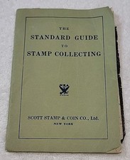 1933  The Standard Guide to Stamp Collecting by Scott Stamp & Coin Co Used