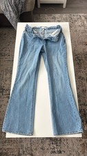 blue denim jeans by Oak  Fort in a size 26