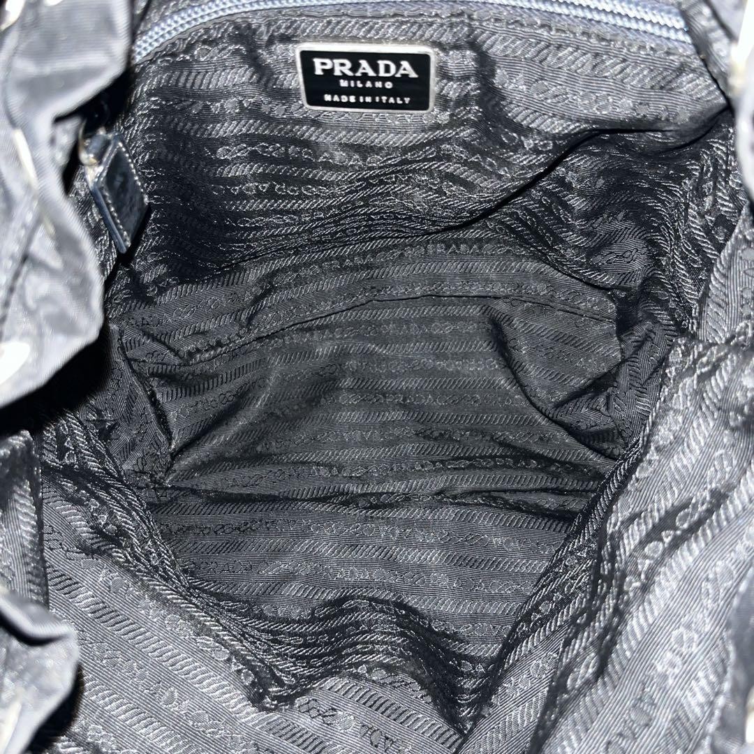 Prada Mini Backpack Drawstring Backpack Triangle … - image 14