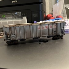 Custom Painted/weathered Exactrail PS 4427 Agway TLCX 19066 STM Covered Hopper