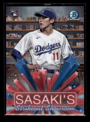 2025 Bowman #HS-9 Roki Sasaki Hobby Stars Los Angeles Dodgers