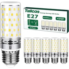 LED Lampe, E27 Glühbirne, 6000K, 1000LM, 12W, LED Leuchtmittel, energiesparen...