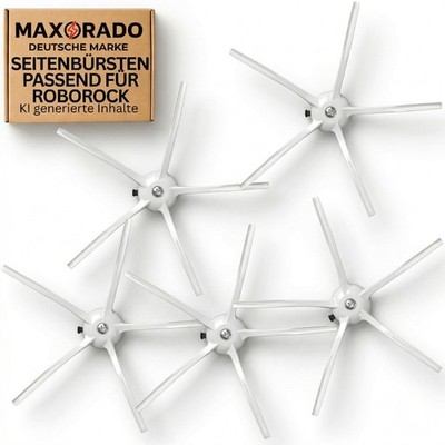 Seitenbürsten Zubehör passend für Roborock S4 S5 MAX S6 Pure E2 E3 E4 E5 Q5