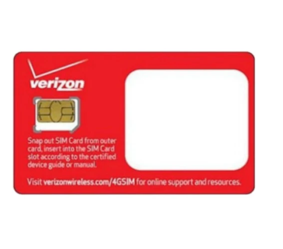 Verizon Wireless 4G LTE Micro SIM Card | Certified NFC 3FF | New Activation - Image 2 of 2