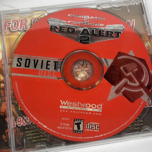 Command & Conquer: Red Alert (1996) Complete CIB Big Box PC CD-ROM Windows 95 - Picture 8 of 10