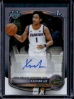 2025-26 Bowman Xaivian Lee Chrome Auto Autograph 1st Prospect #CPA-XL Gators